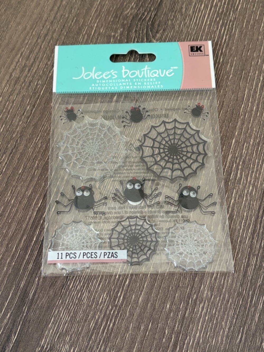 ❤️$12 Jolee's Boutique Cute Spiders & Webs Dimensional Stickers